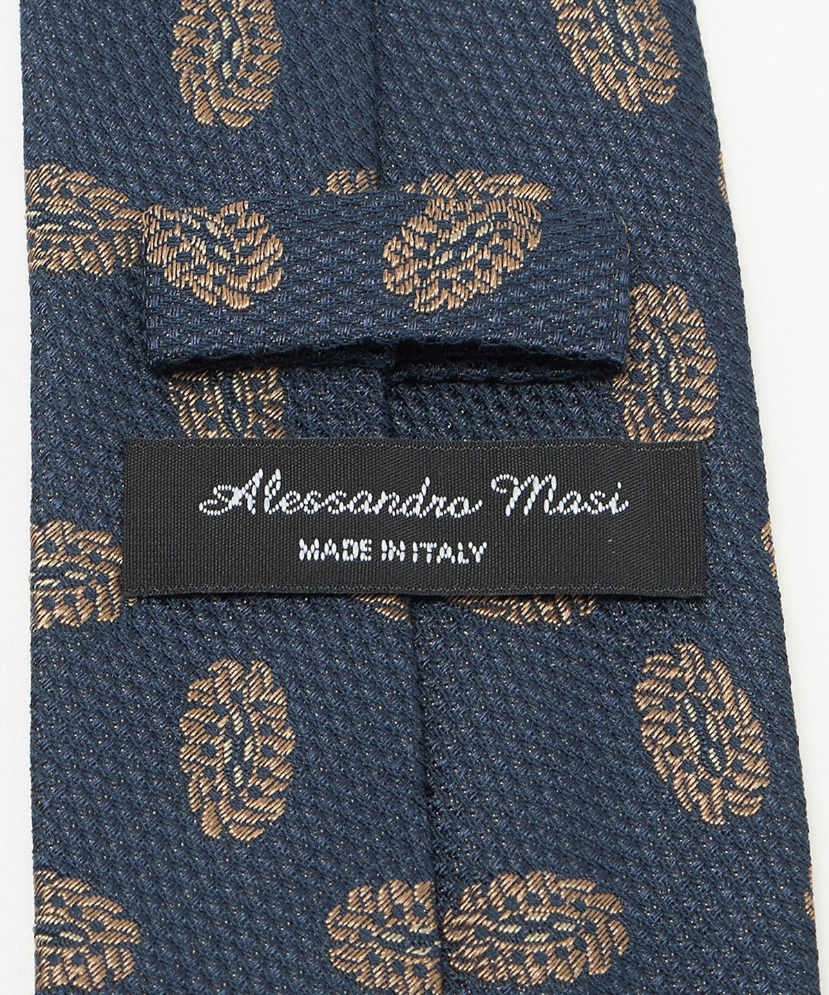 ＜Alessandro Masi＞8.0cm 小纹2号领带