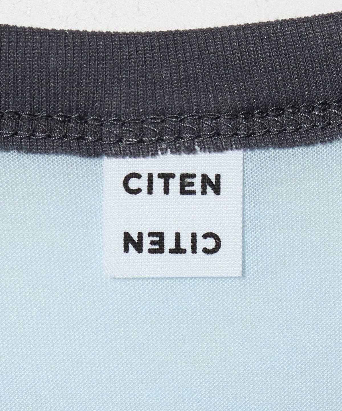 ＜CITEN＞徽标拼色领束腰T恤