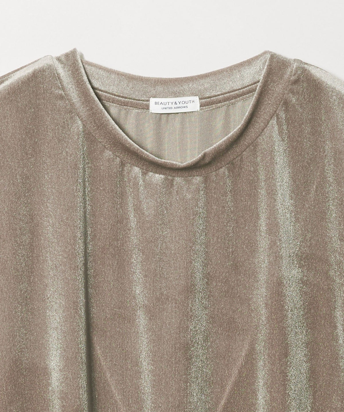 [WEB Exclusive] Sheer Velour Sweat T-shirt