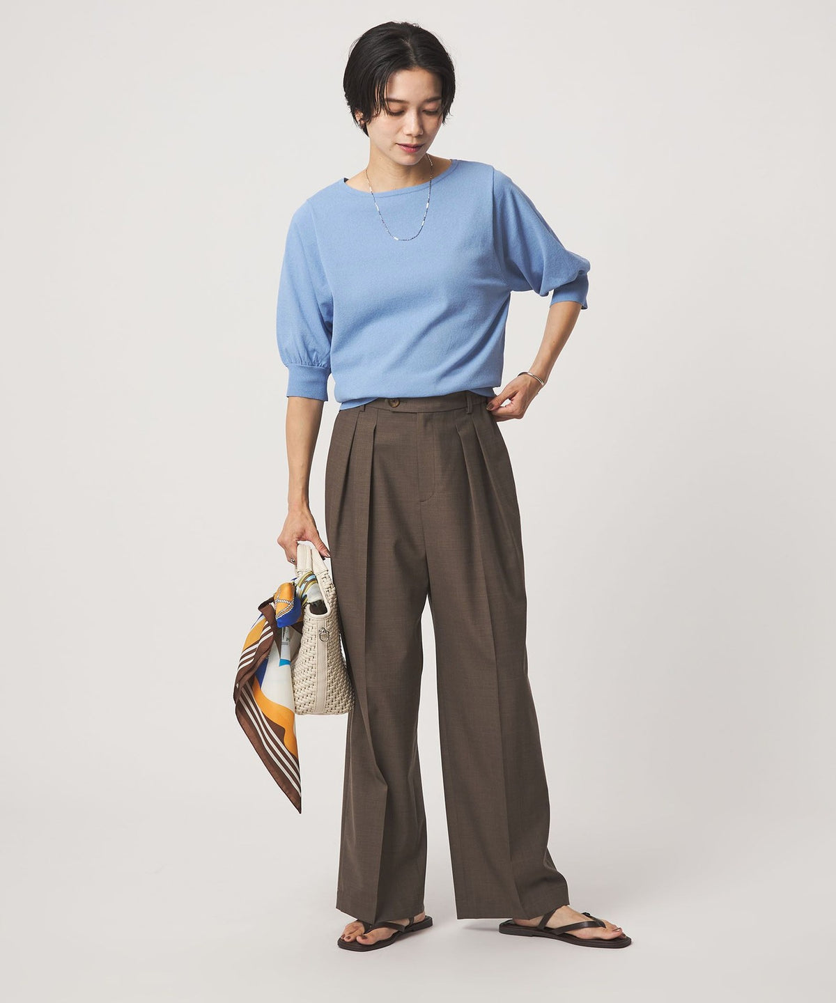 HIYOKE Form Sleeve Pullover Knit