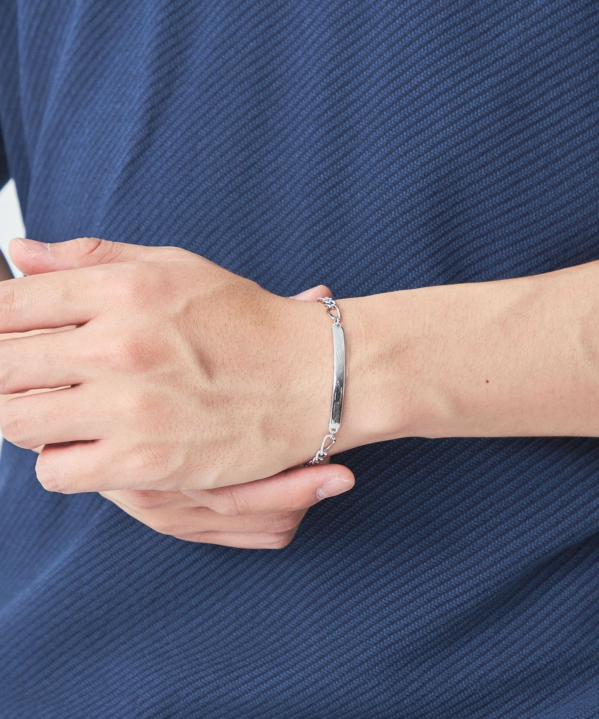 ＜green label relaxing＞ Bracelet chaîne ID