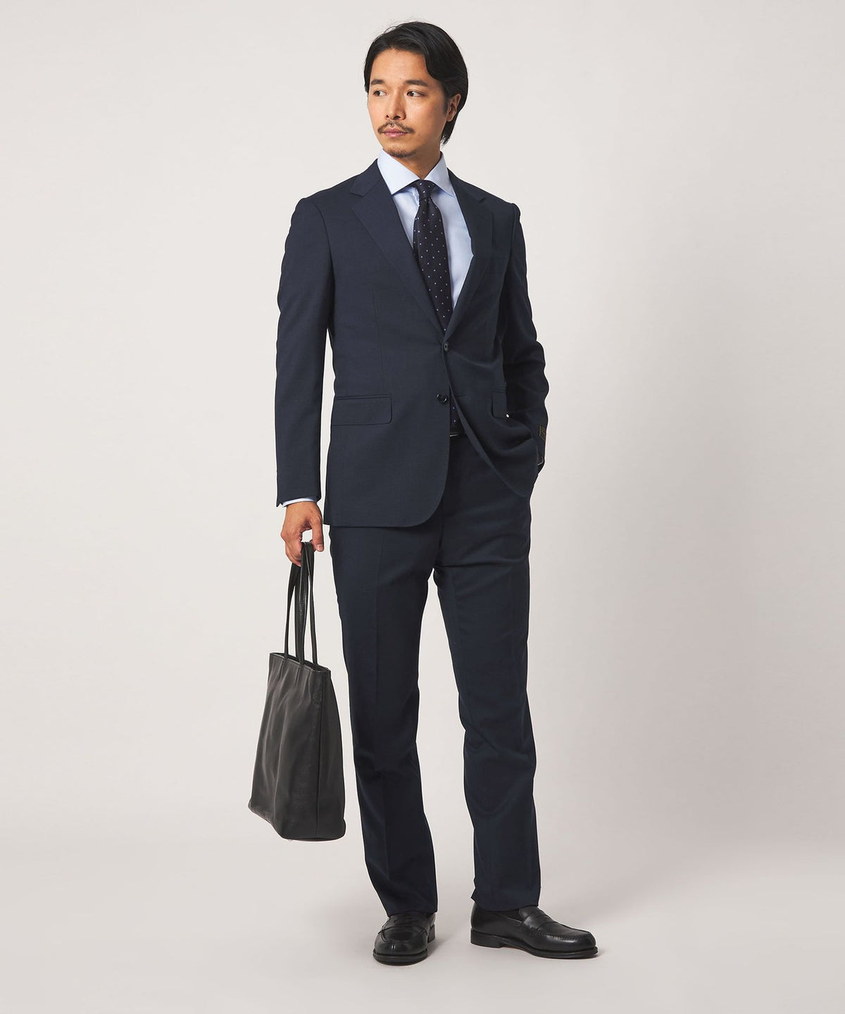 Houndstooth 2-Button Comfort Suit <A DAY IN THE LIFE>