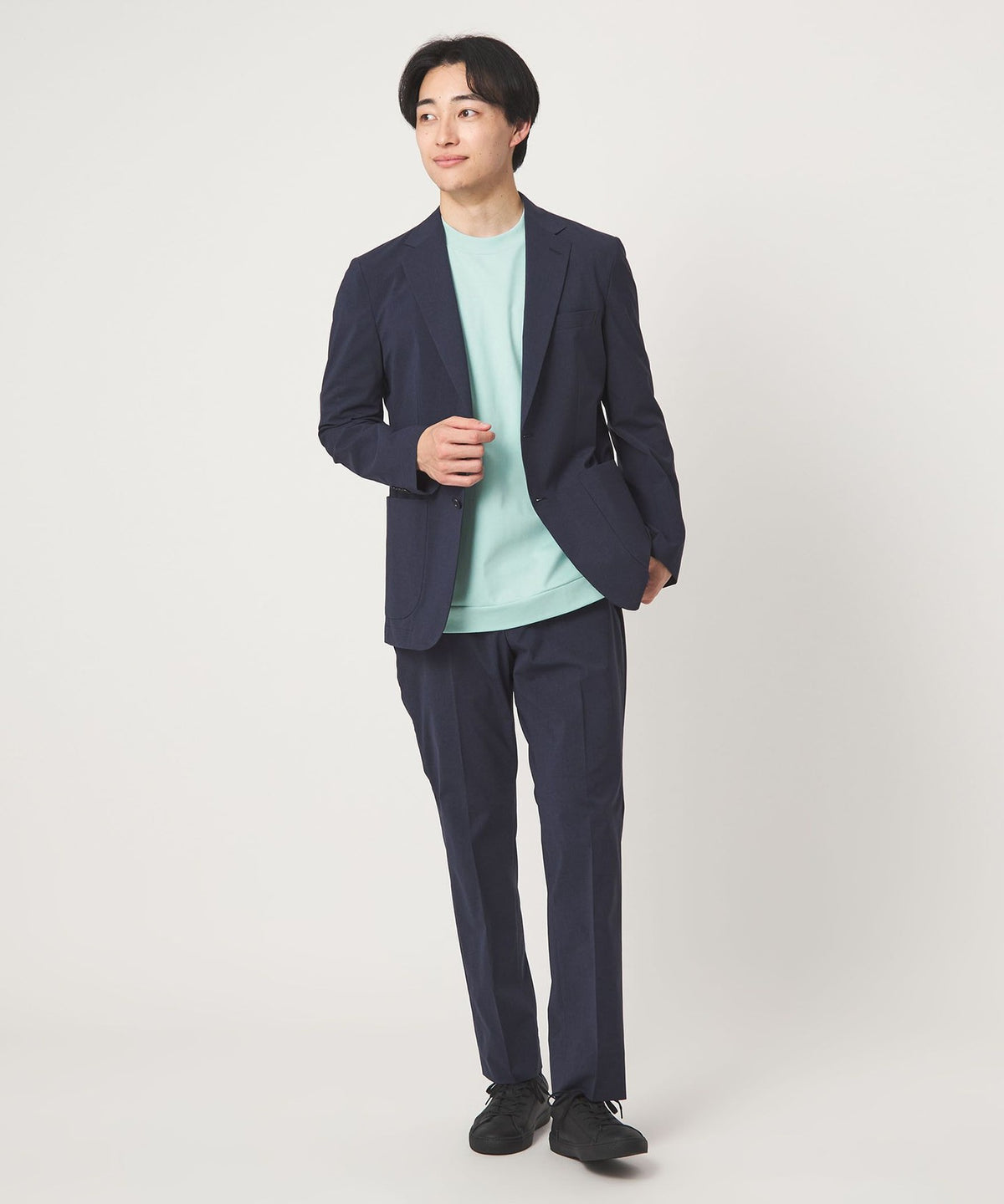A+ COOL 商务圆领 T恤 -接触凉感・吸湿速干-