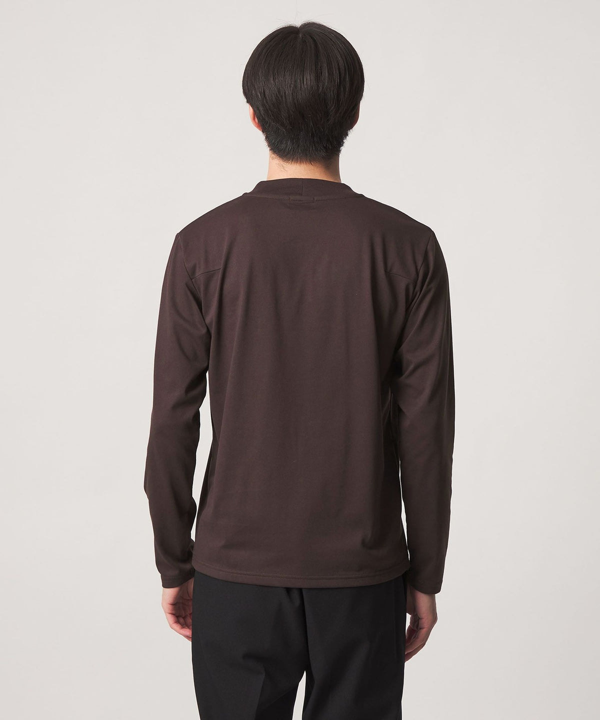 WEB Exclusive JUST fit Crew Neck Long Sleeve T-Shirt - Moisture-Wicking & Anti-Bacterial