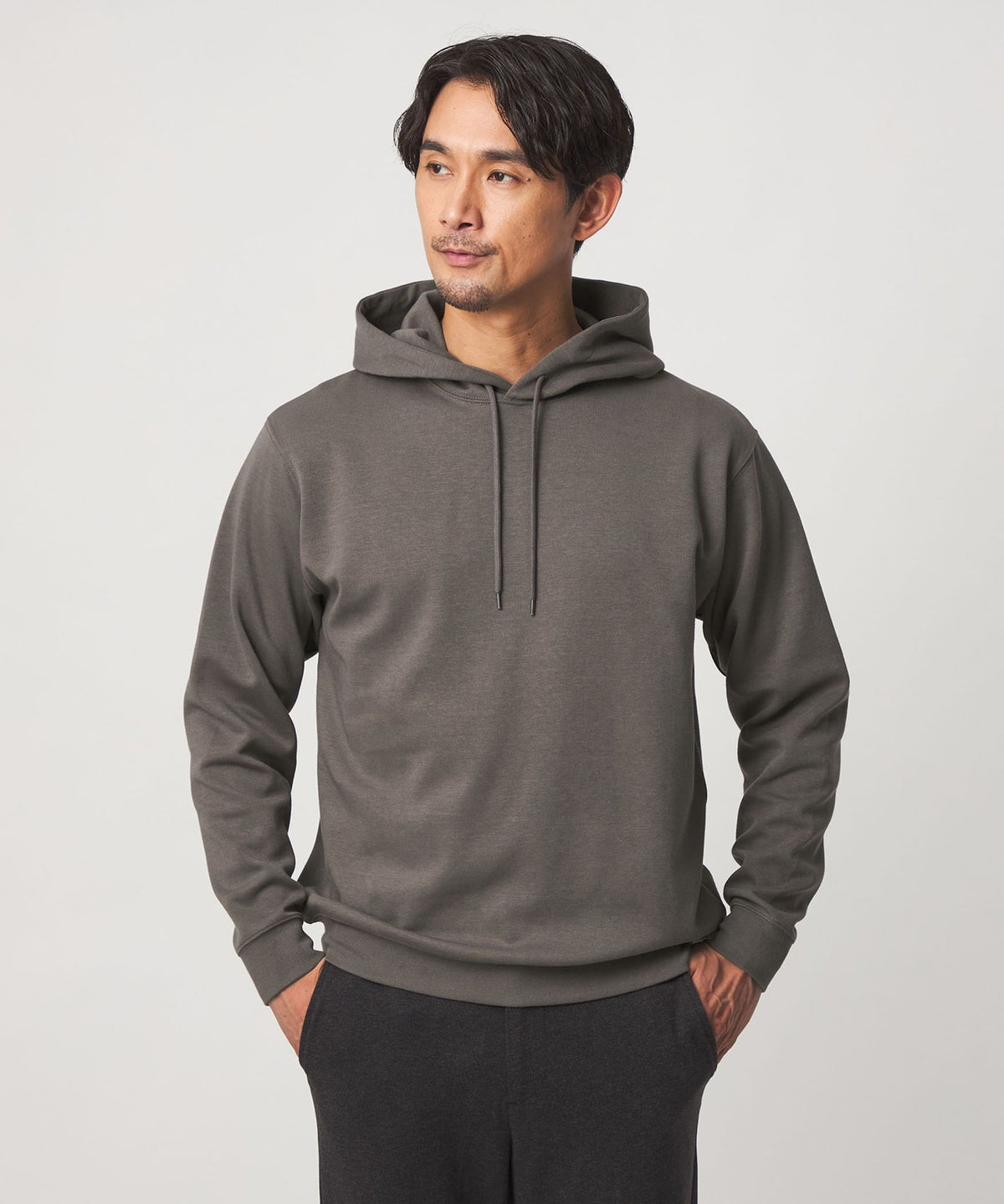【WEB限定】JUST fit 日常空气层运动连帽衫