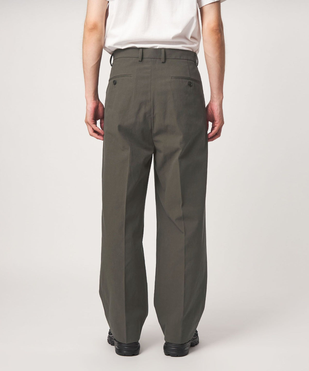 High-Twist 2P Wide Straight Pants W5