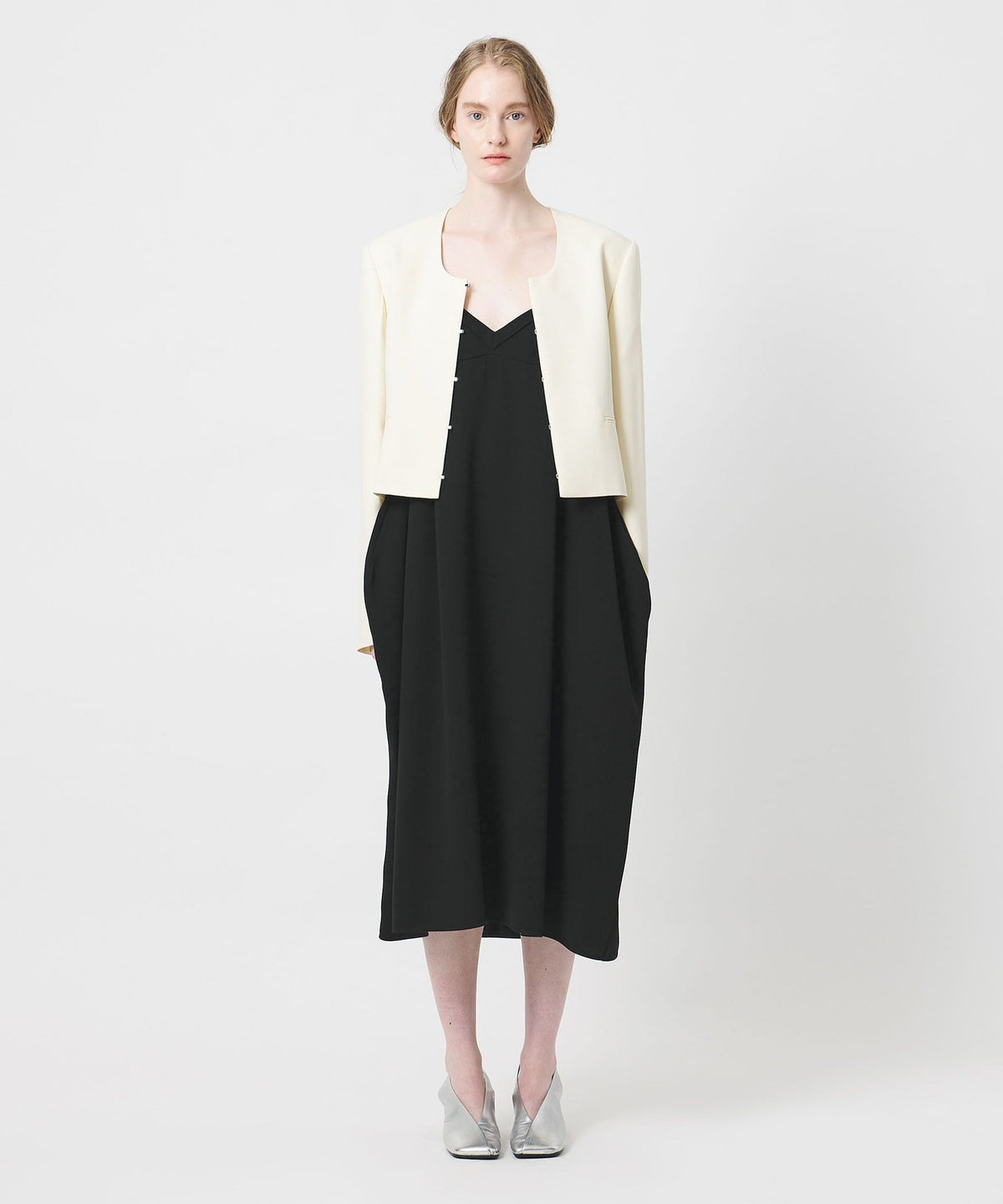 <AEWEN MATOPH> Cocoon Camisole Dress - Washable -