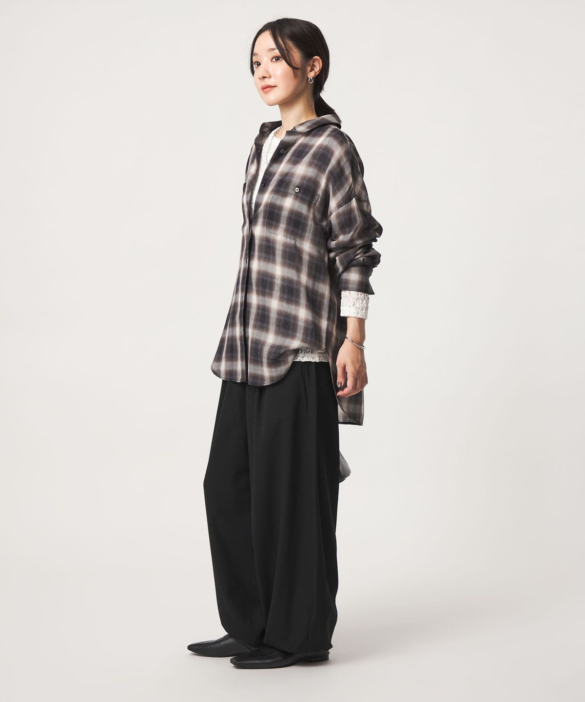 Online Exclusive: <at ease> Balloon Pants - Machine Washable, Stretch, Anti-Static