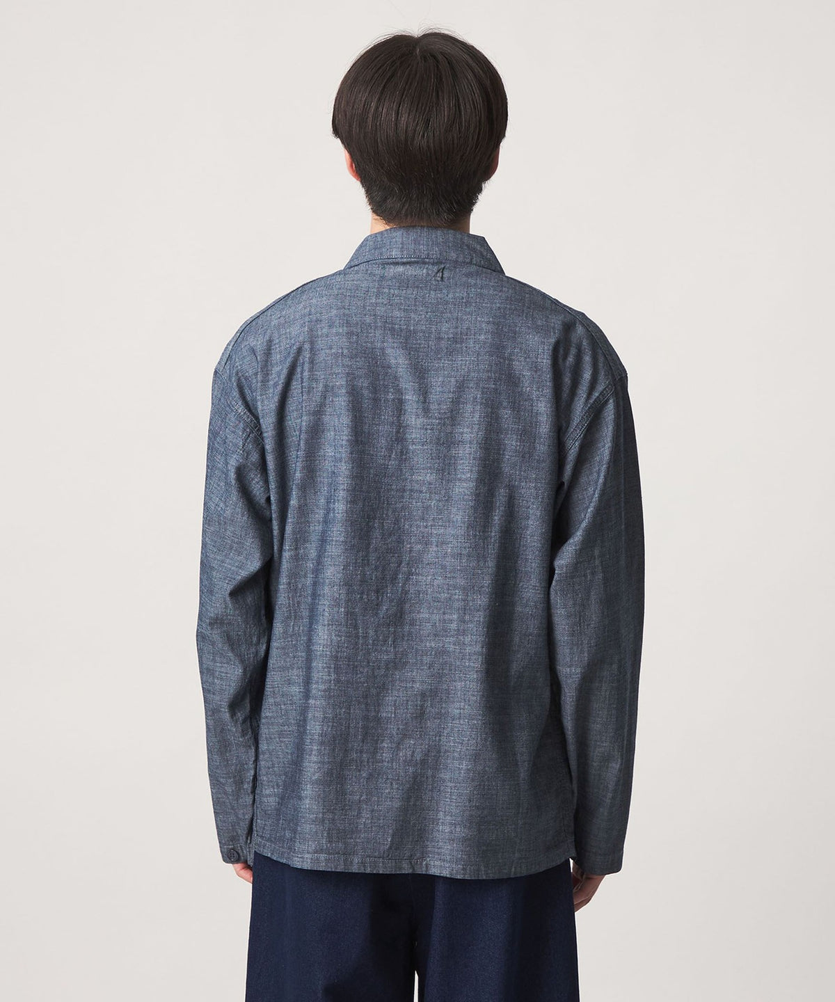 【特别定制】【WEB限定】＜3/2 WORKS＞青年布罩衫衬衫外套
