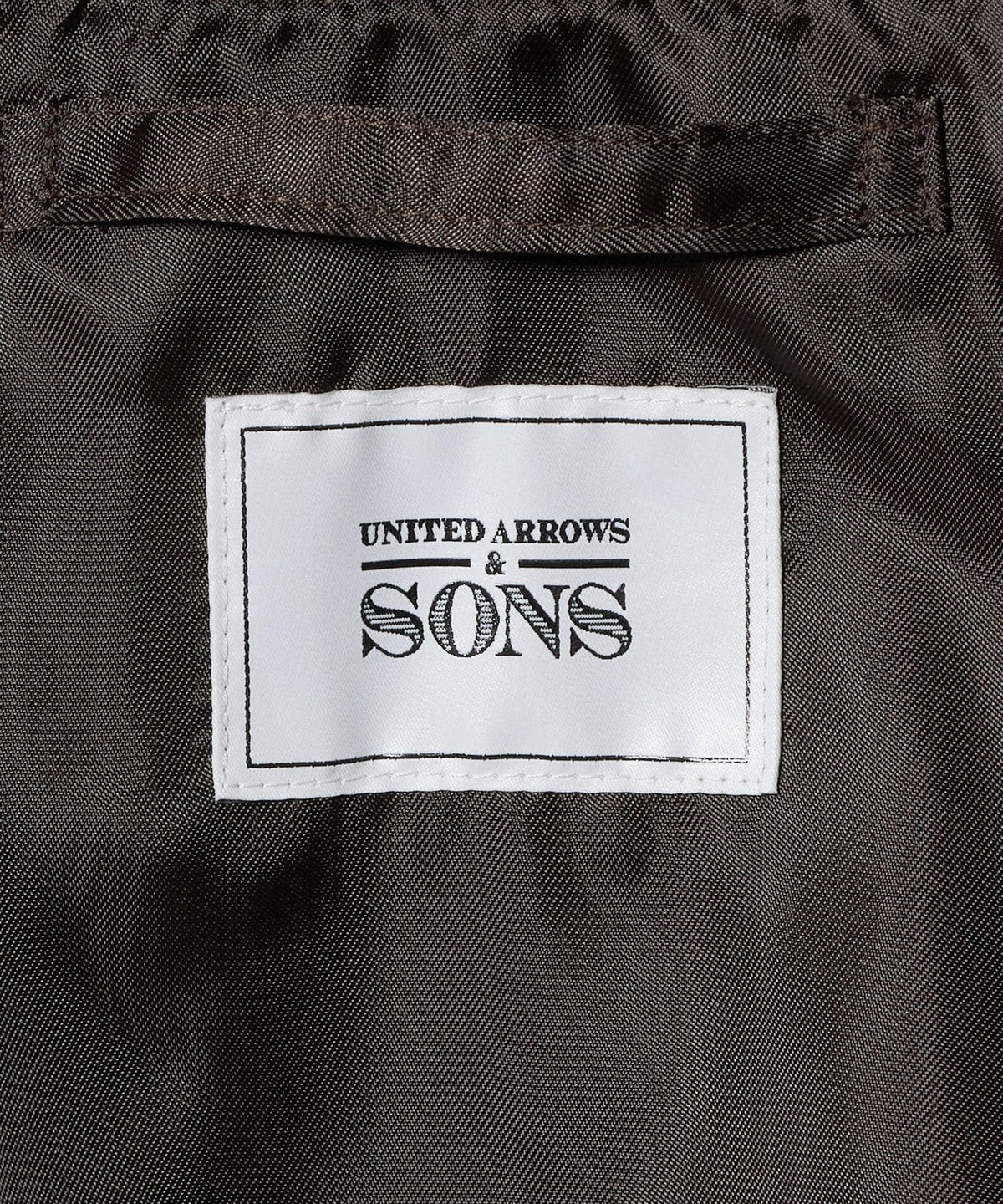 ＜UNITED ARROWS & SONS＞ 合成皮革 L-2B 夹克