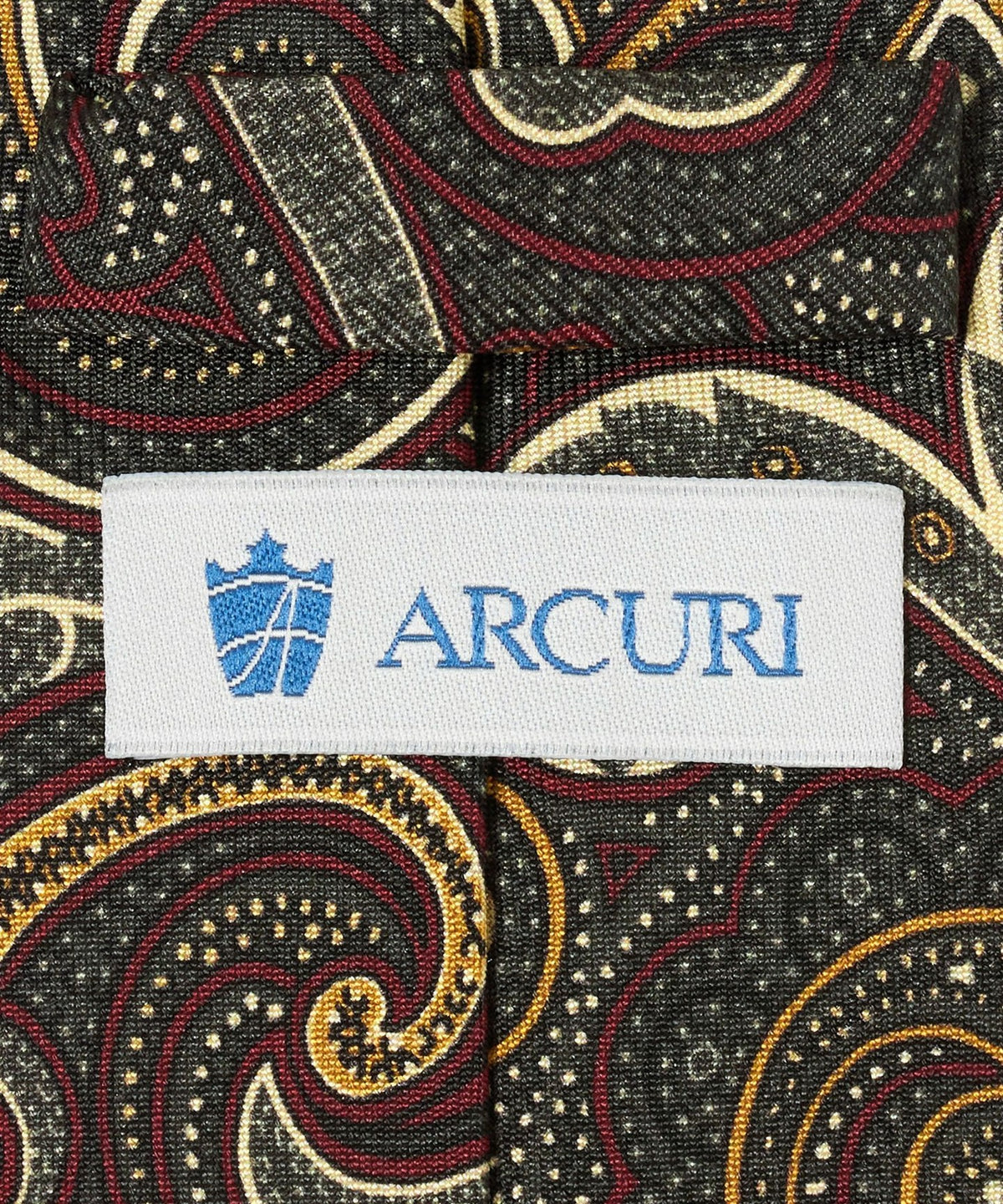 <ARCURI> Paisley Druck Krawatte