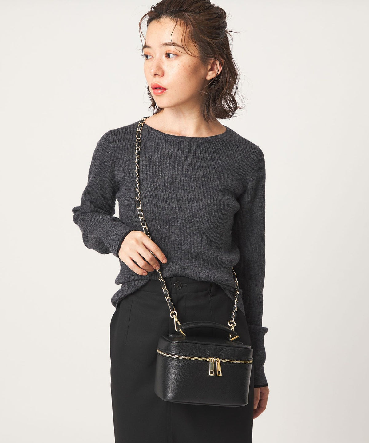 <PRATO MADE IN ITALY> Vanity Bag