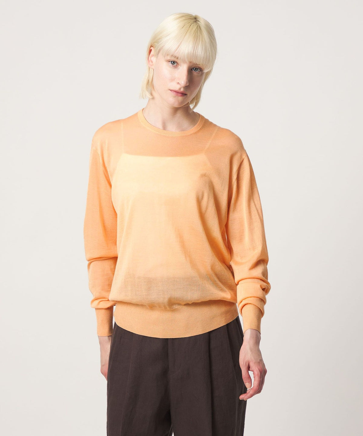 RESORT 18G Crew Neck Knit
