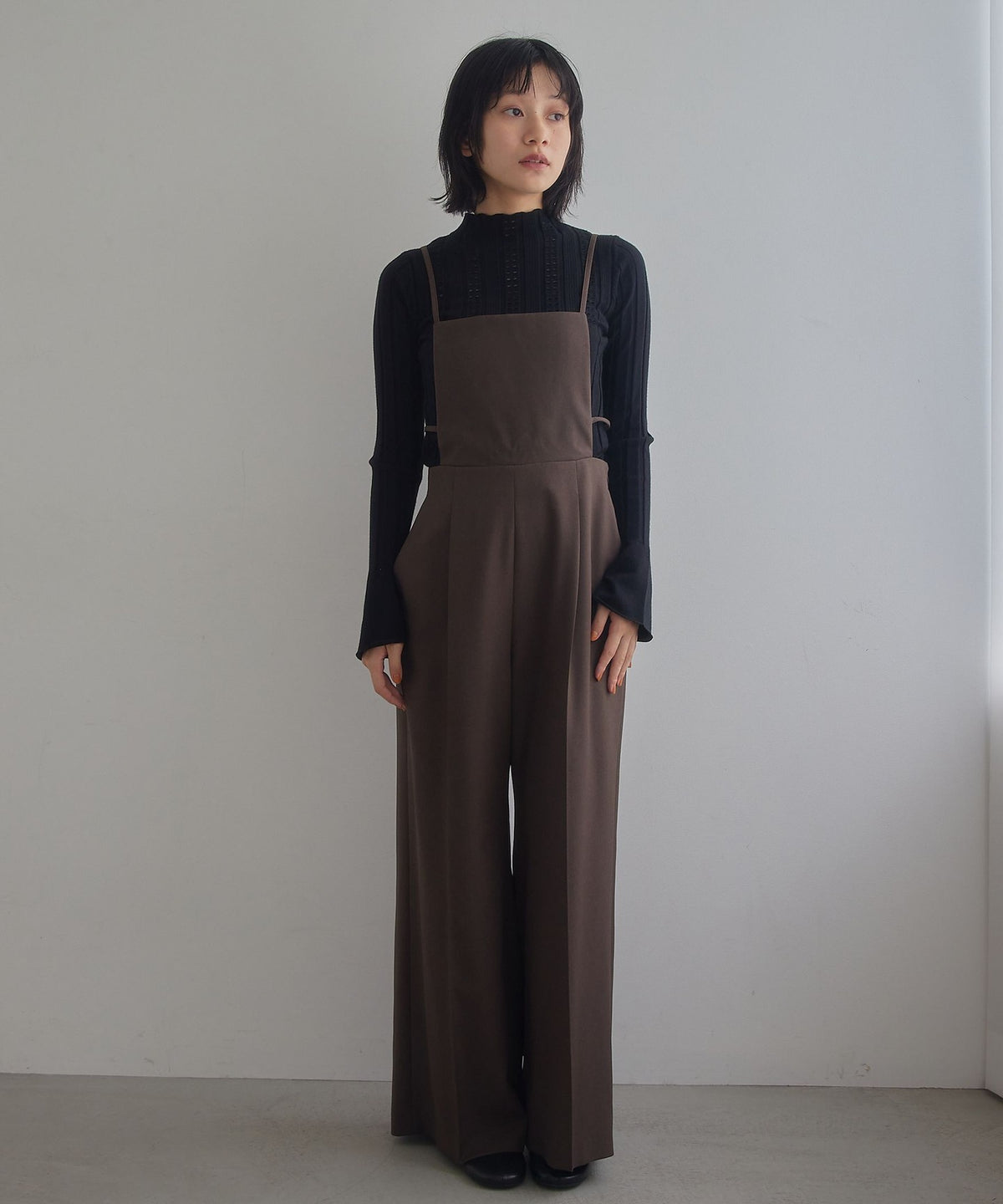 <EMMEL REFINES> EM Apron Cami Salopette
