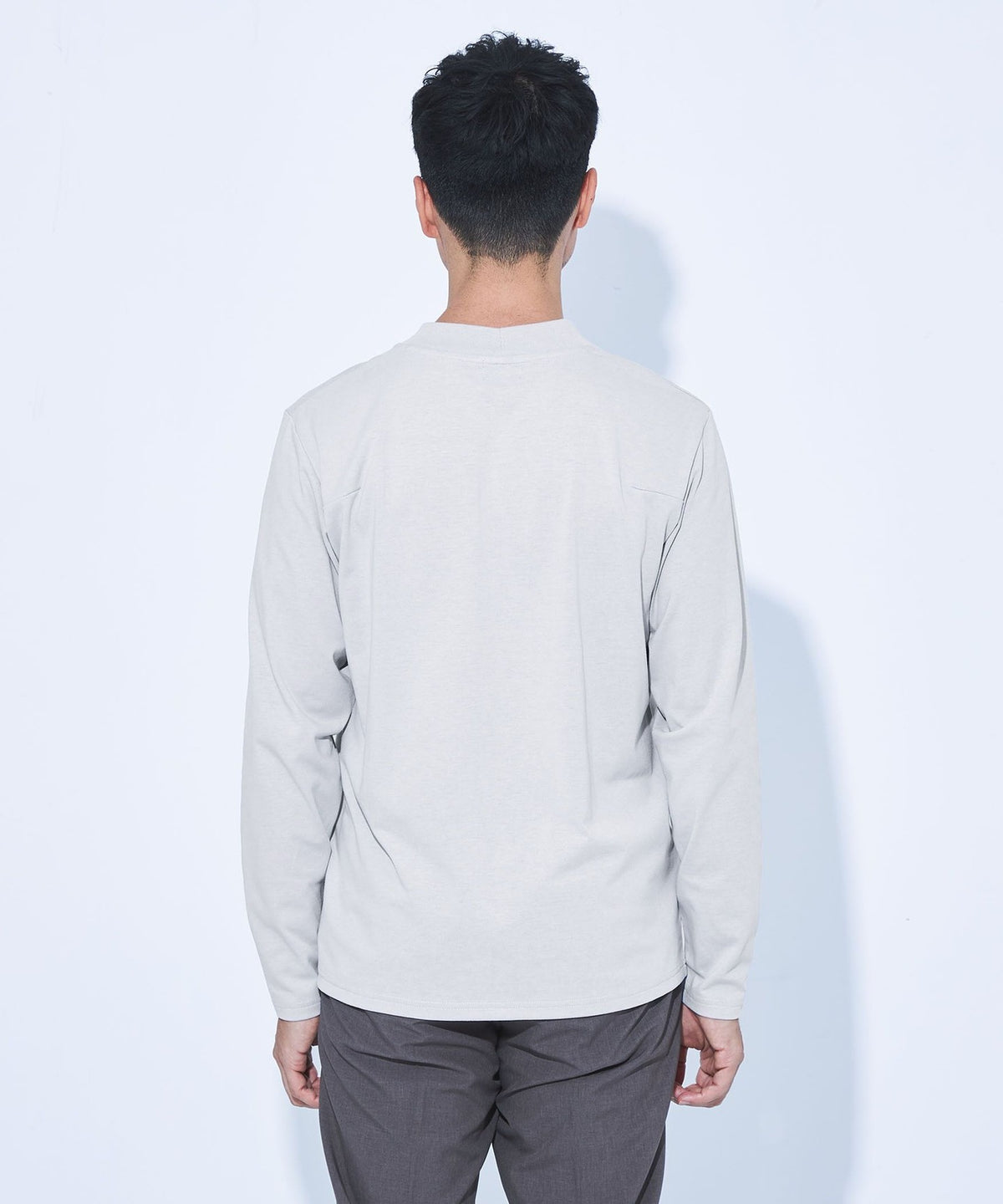 WEB Exclusive JUST fit Crew Neck Long Sleeve T-Shirt - Moisture-Wicking & Anti-Bacterial