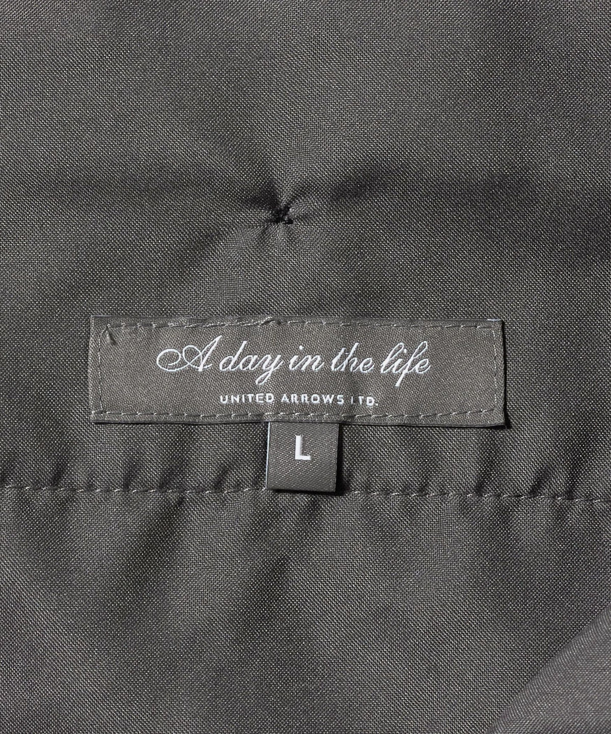 粗花呢灰色西裤-可搭配套装-＜A DAY IN THE LIFE＞