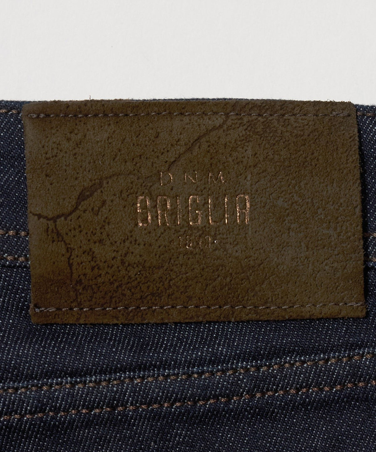 【獨家訂製】＜BRIGLIA 1949＞五口袋原色牛仔褲