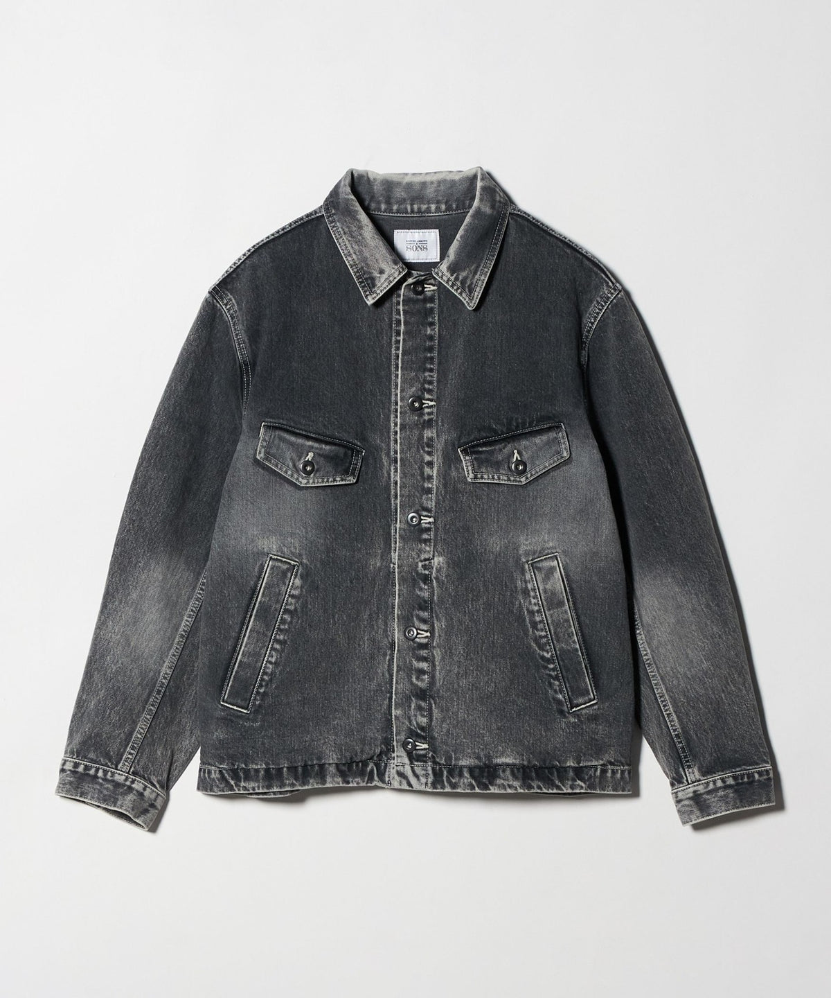 <UNITED ARROWS & SONS> BLEACH DENIM JACKET