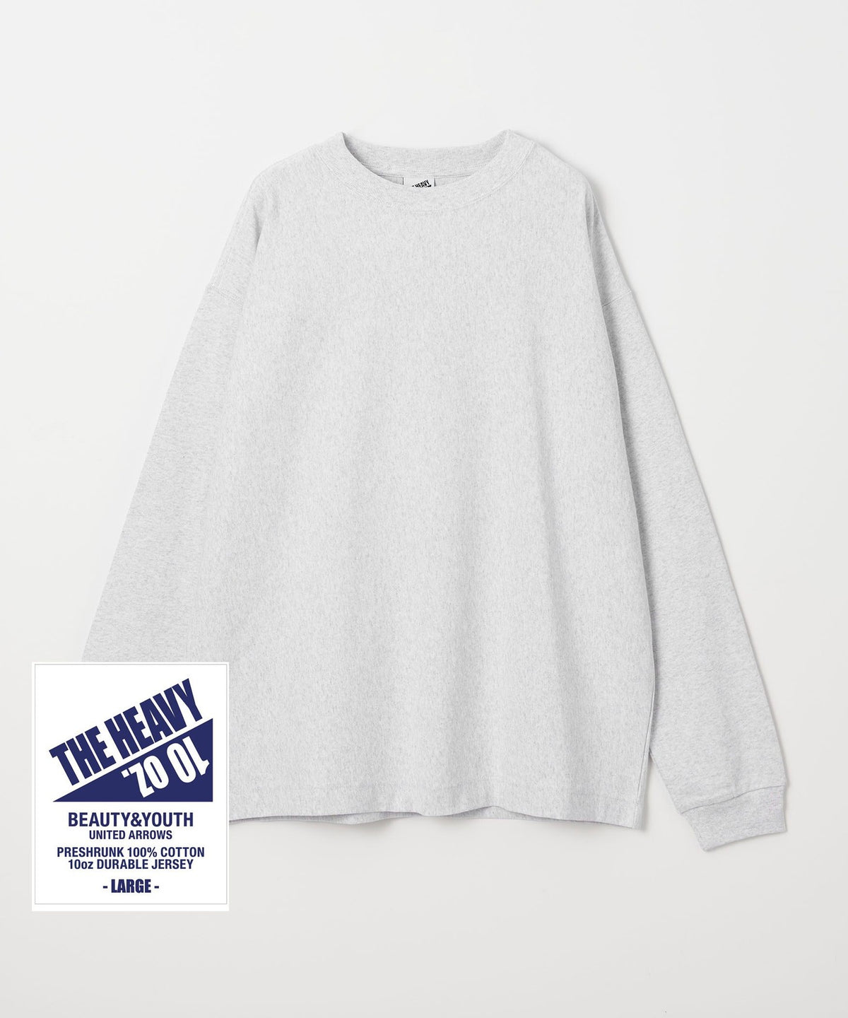 「THE HEAVY」10oz 重磅寬版圓領T恤