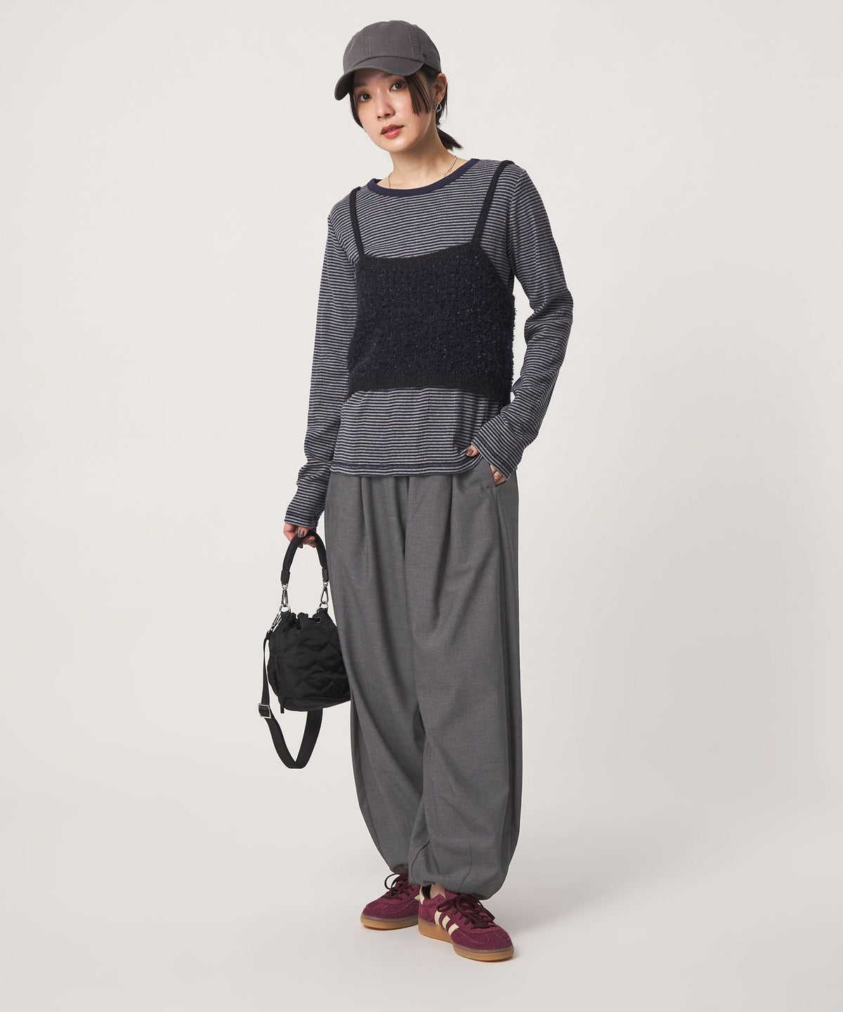 Online Exclusive: <at ease> Balloon Pants - Machine Washable, Stretch, Anti-Static