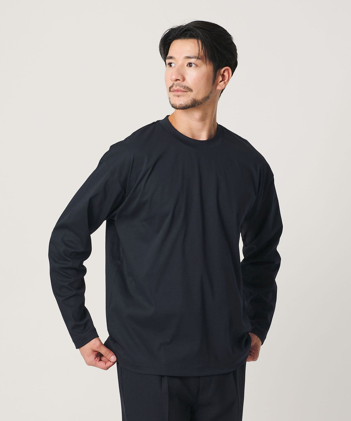 【網路限定 WARDROBE SMART】NORITAKE 寬鬆錐形T恤【抗菌・防臭】