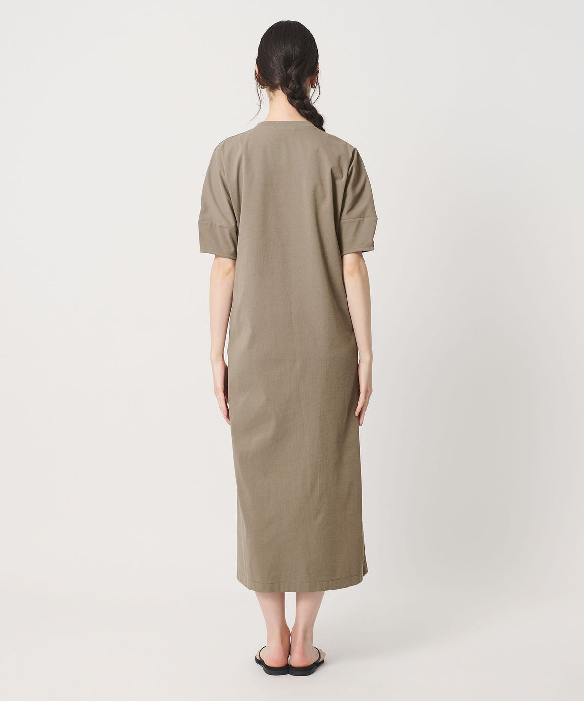 WEB Limited Wardrobe DAILY MINIMAL Puff Sleeve Cut One Piece UV Cut Contact Cooling