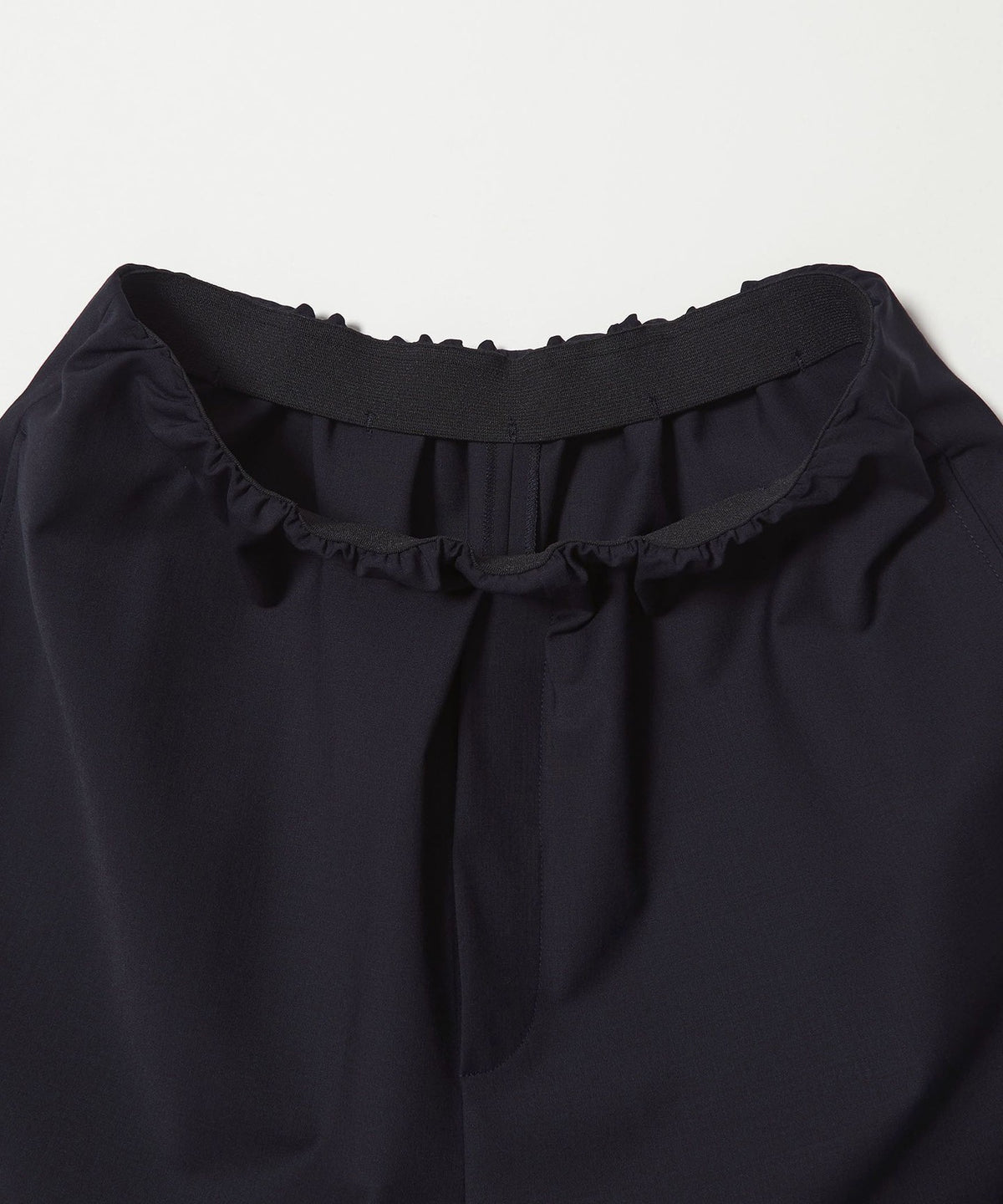 <conte> Gathered Waist Semi-Wide Pants