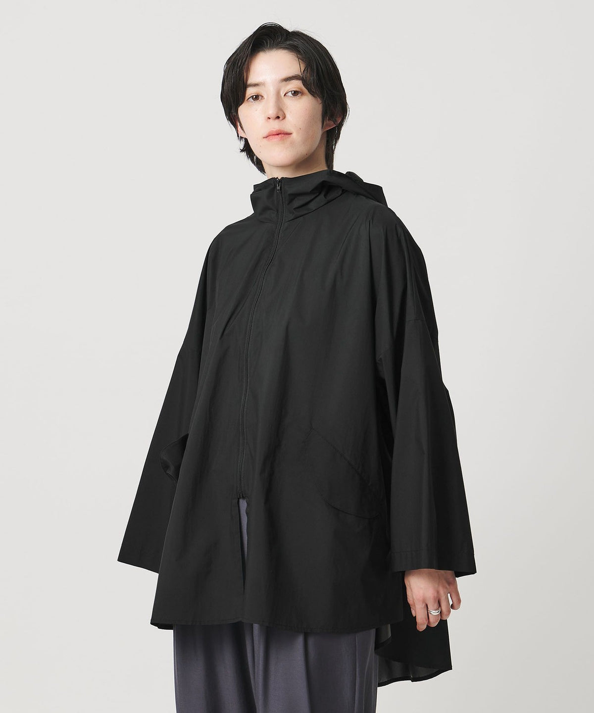 <MARW UNITED ARROWS> Packable Zip-Up Hoodie - Water Repellent