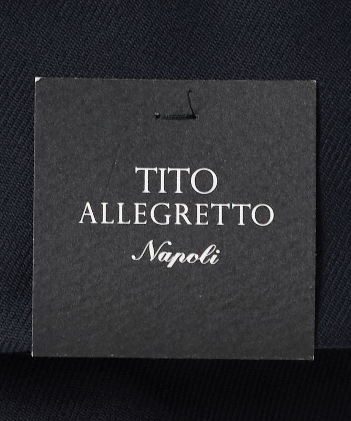 ＜TITO ALLEGRETTO＞ 藏青色 纯色 单排三扣西服套装