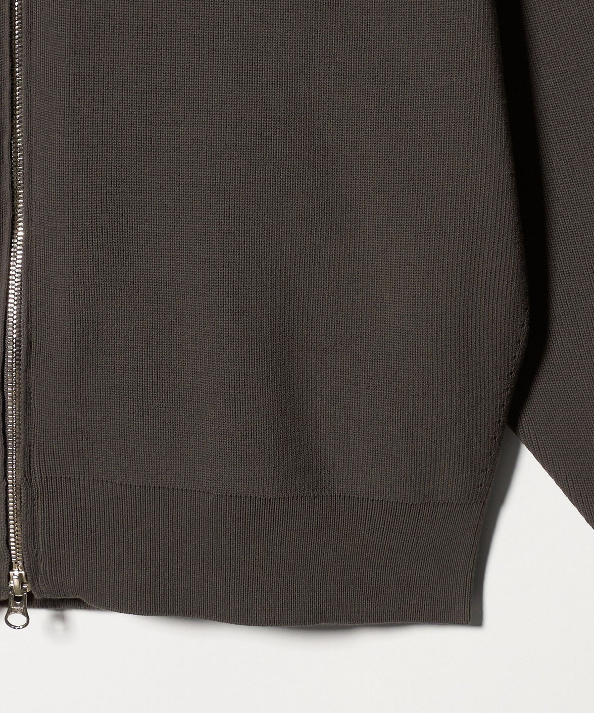 Baumwoll-Polyester-Rippenstrick Drivers-Strickjacke