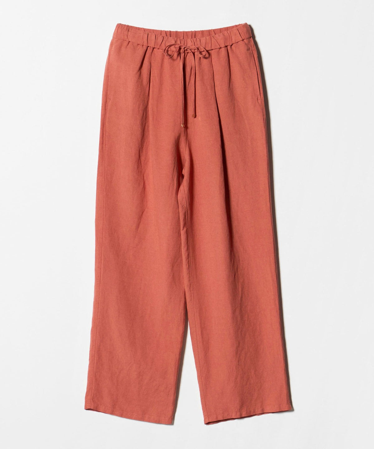 Linen Rayon Easy Wide Pants -Washable- <A DAY IN THE LIFE>