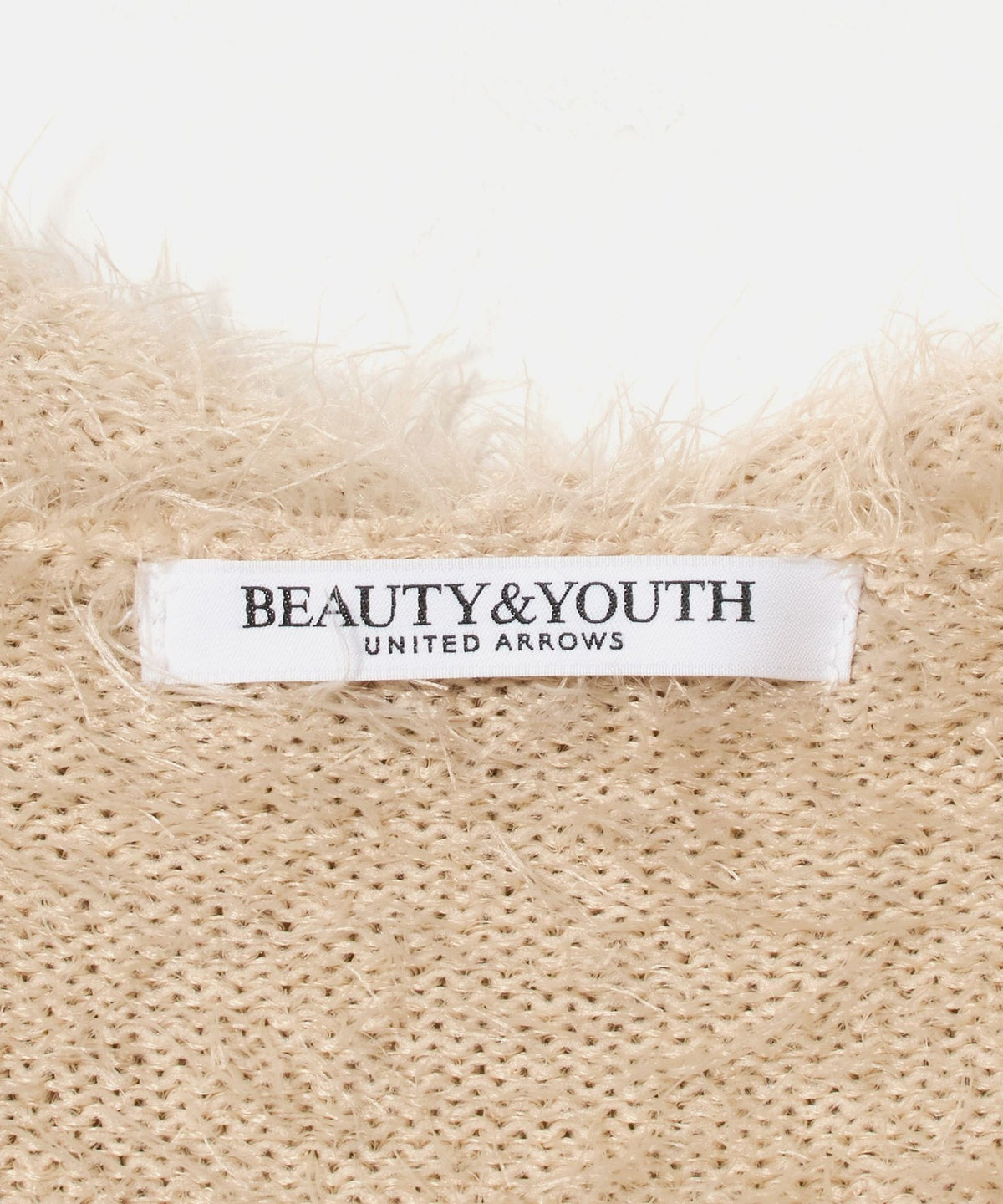 Nylon Blend Feather Knit Zip Hoodie