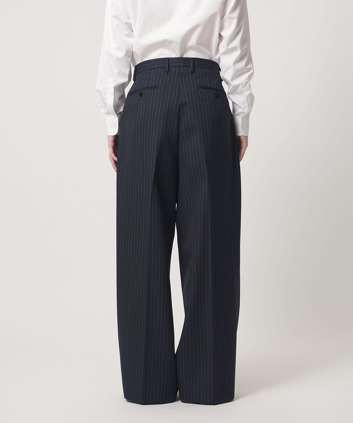 ＜UNITED ARROWS & SONS by MASATAKA HATTORI＞ 大廓形雙褶長褲/西裝褲