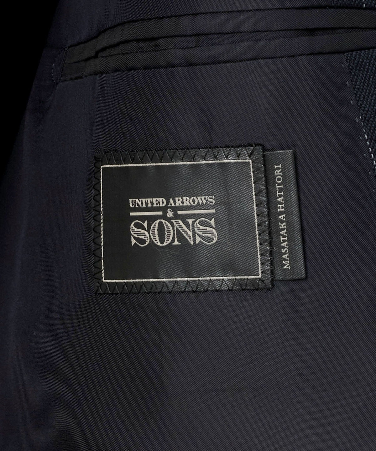 ＜UNITED ARROWS & SONS by MASATAKA HATTORI＞ 大廓形雙排六釦西裝外套