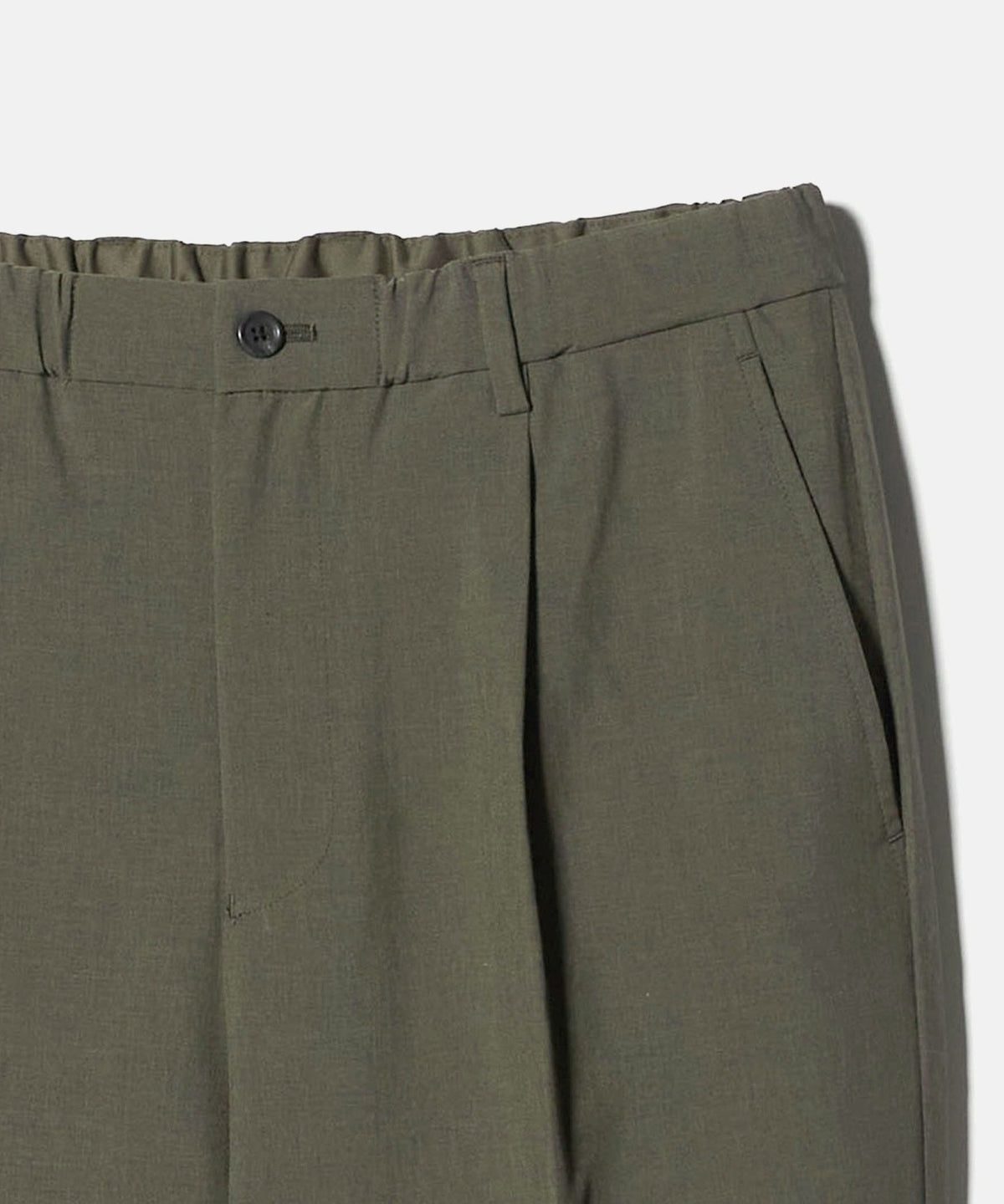 WEB-Limited JUST fit Dry Polyester 1-Pleat Easy Slacks - पसीना सोखने वाला और जल्दी सूखने वाला