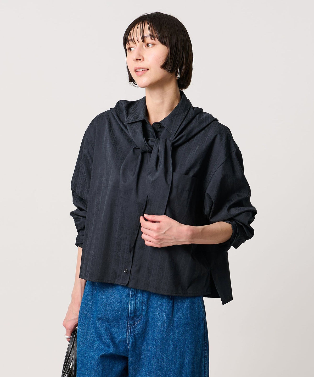Paisley Scarf Shirt