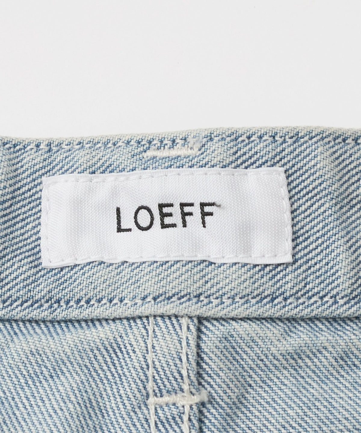 <LOEFF> Men's 13.5oz Selvedge Denim Trousers