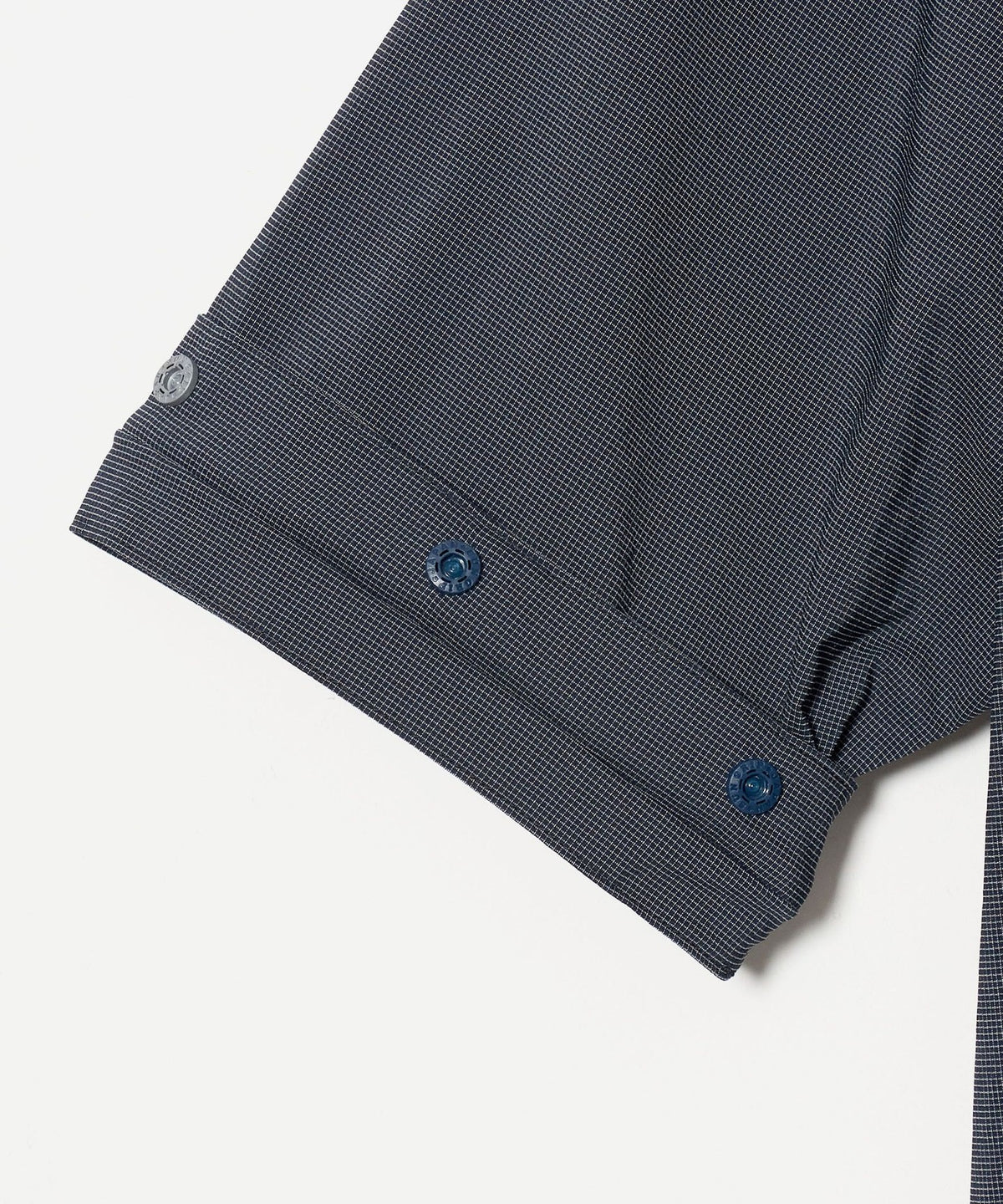 Pull-over ras-du-cou à micro-carreaux pour homme, manches longues/courtes convertibles