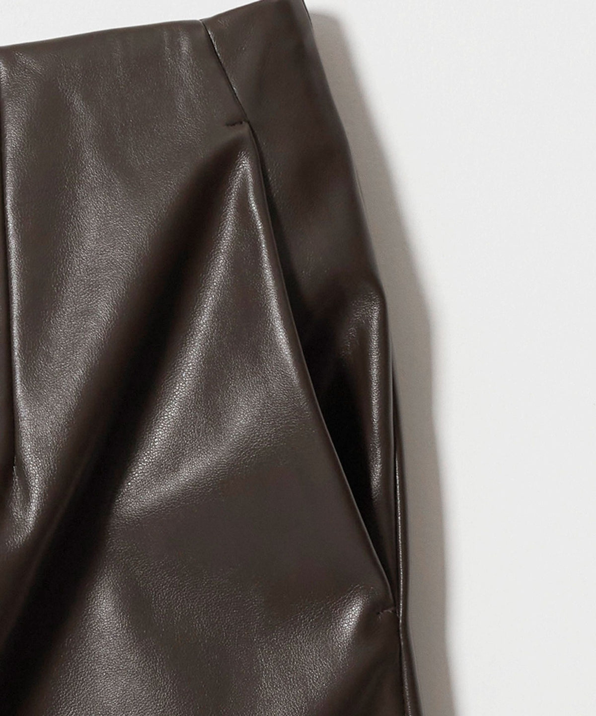 ＜MARW UNITED ARROWS＞仿皮紧身半身裙