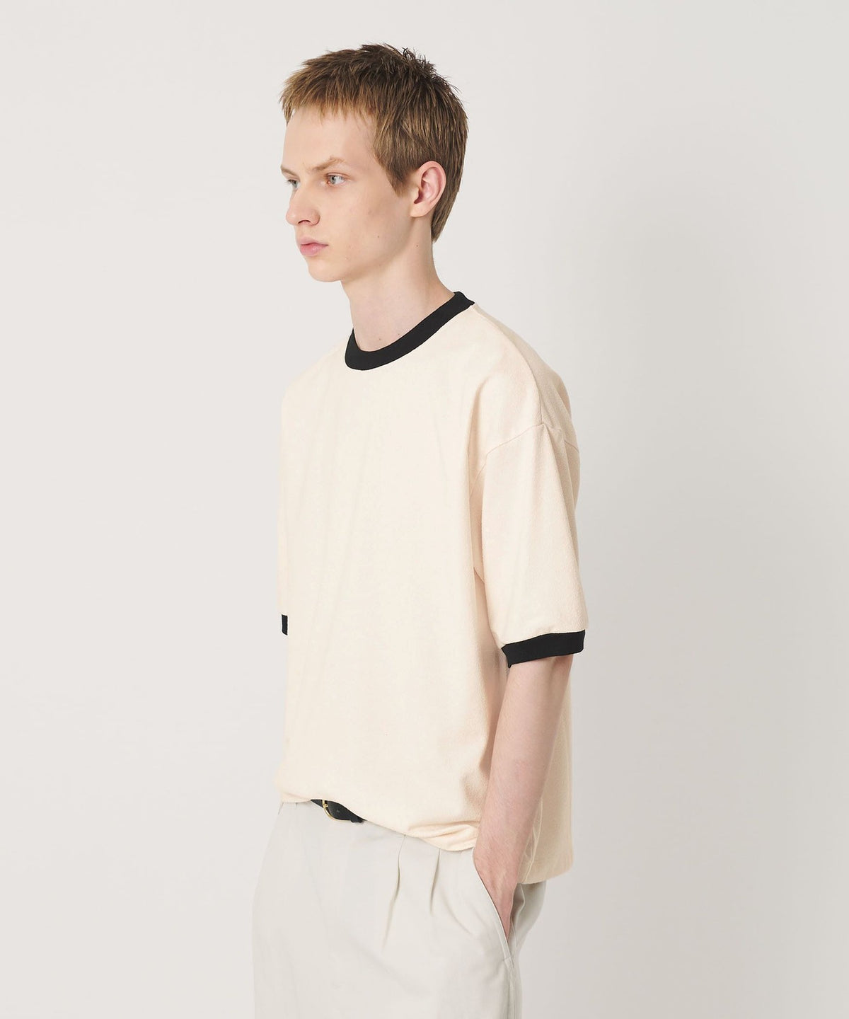 リング コットン リンガー Tシャツ