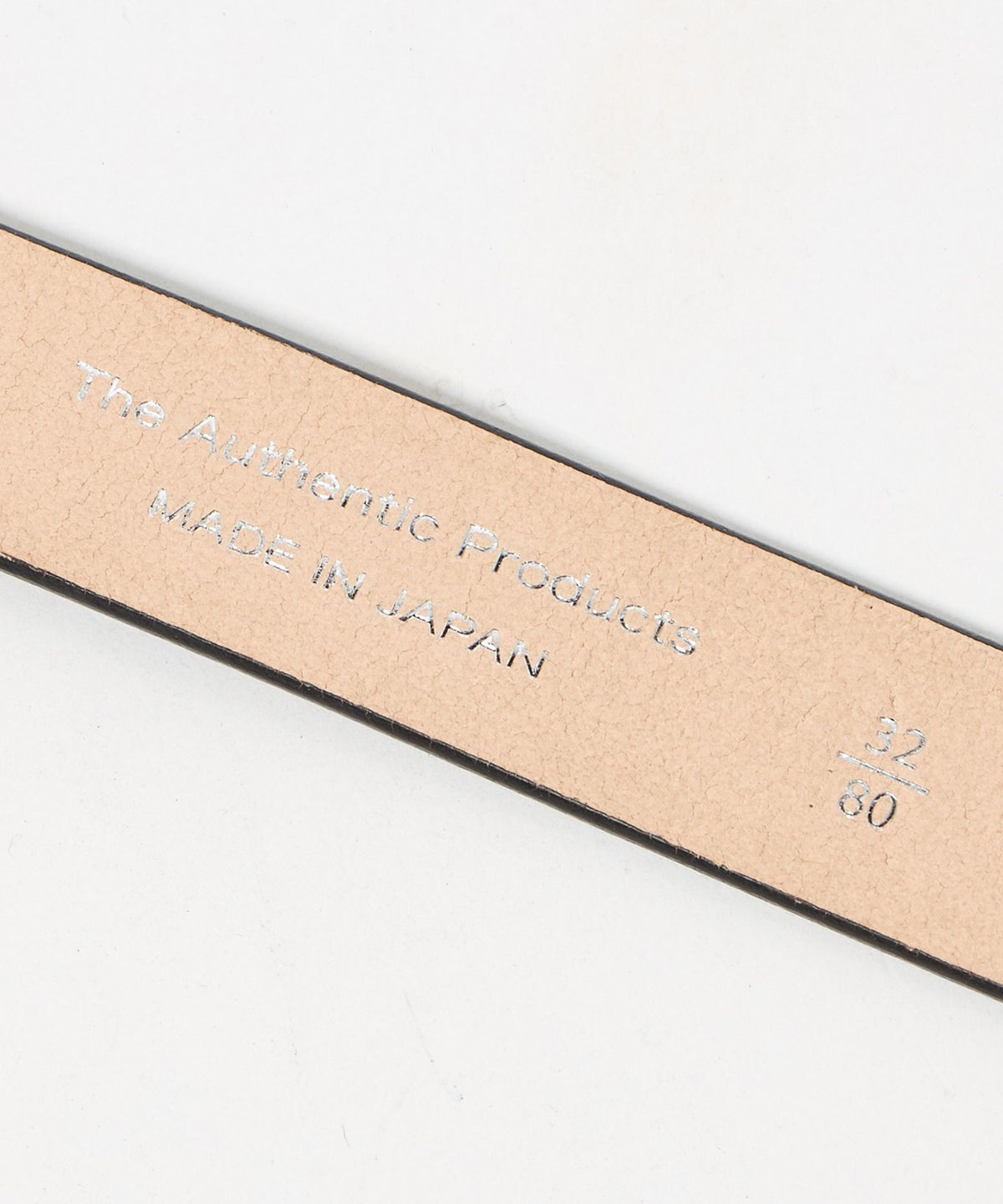 <H> Tea-Core Leather Belt