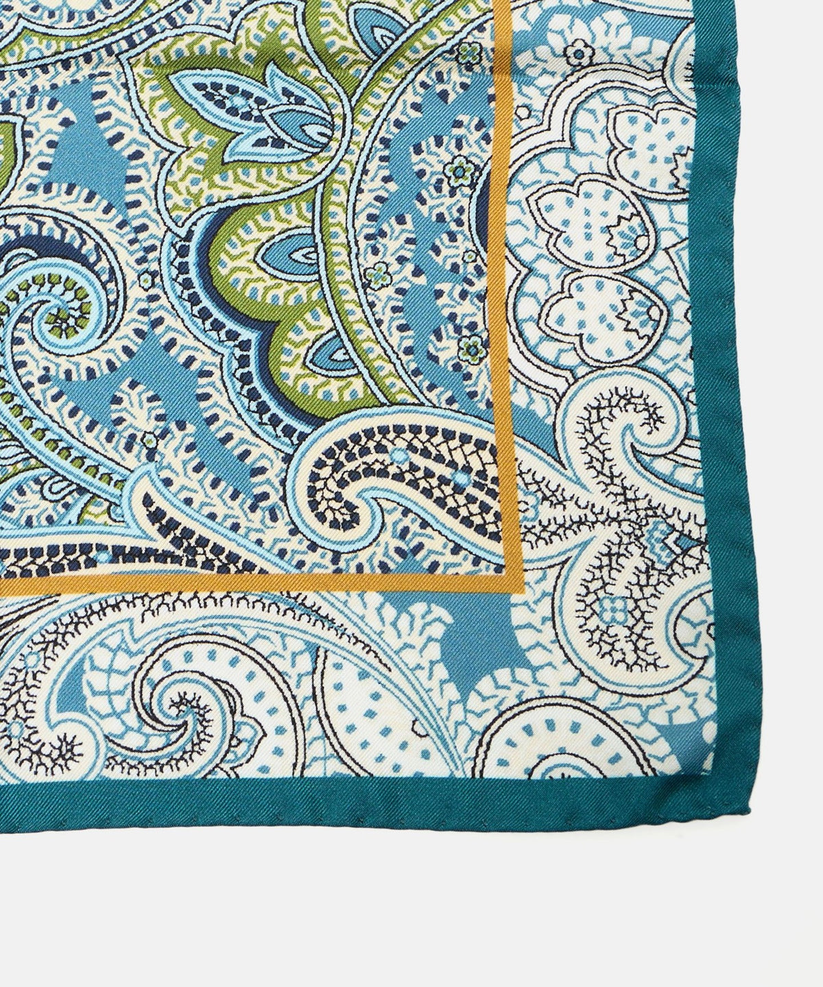 <STEFANO CAU> Paisley Pocket Square