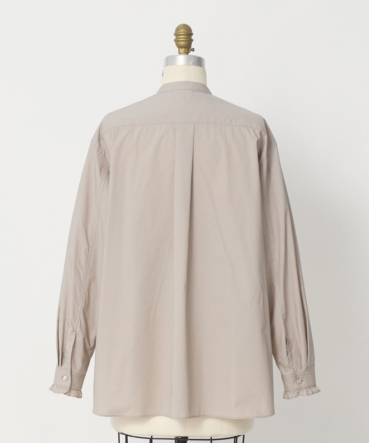 Chemise PRE à plastron à volants et plis nervure