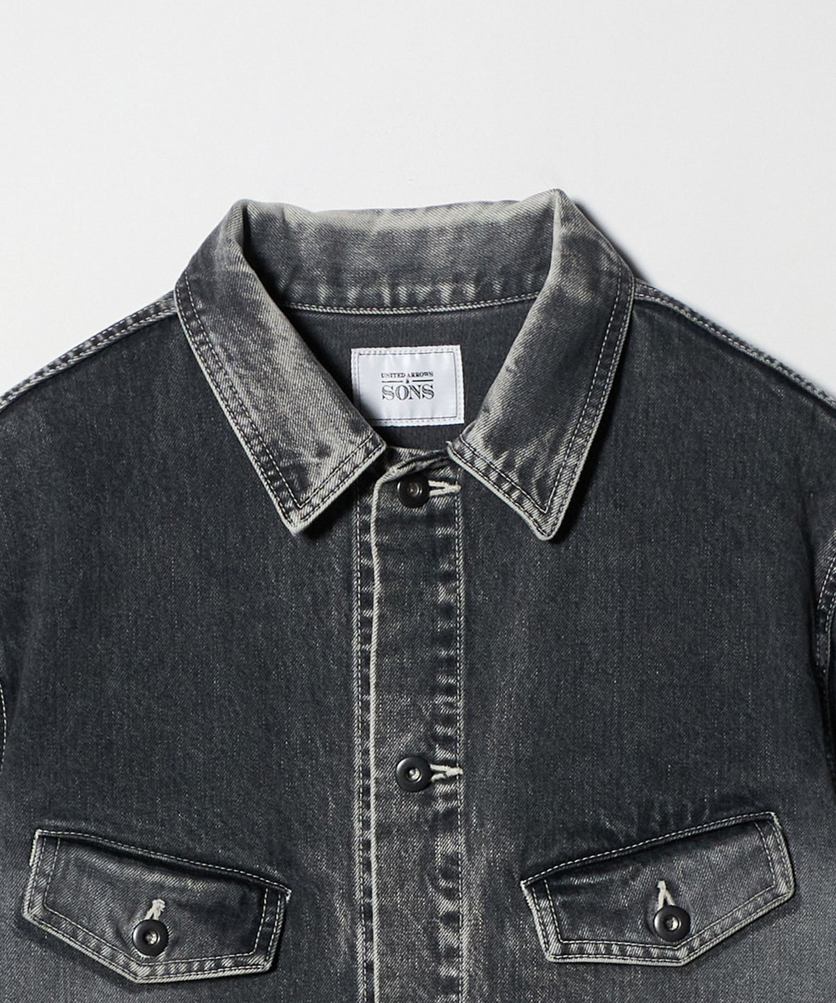<UNITED ARROWS & SONS> BLEACH DENIM JACKET