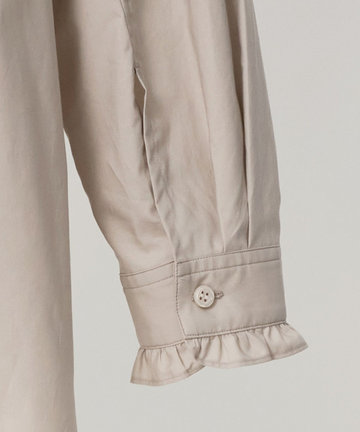 Chemise PRE à plastron à volants et plis nervure