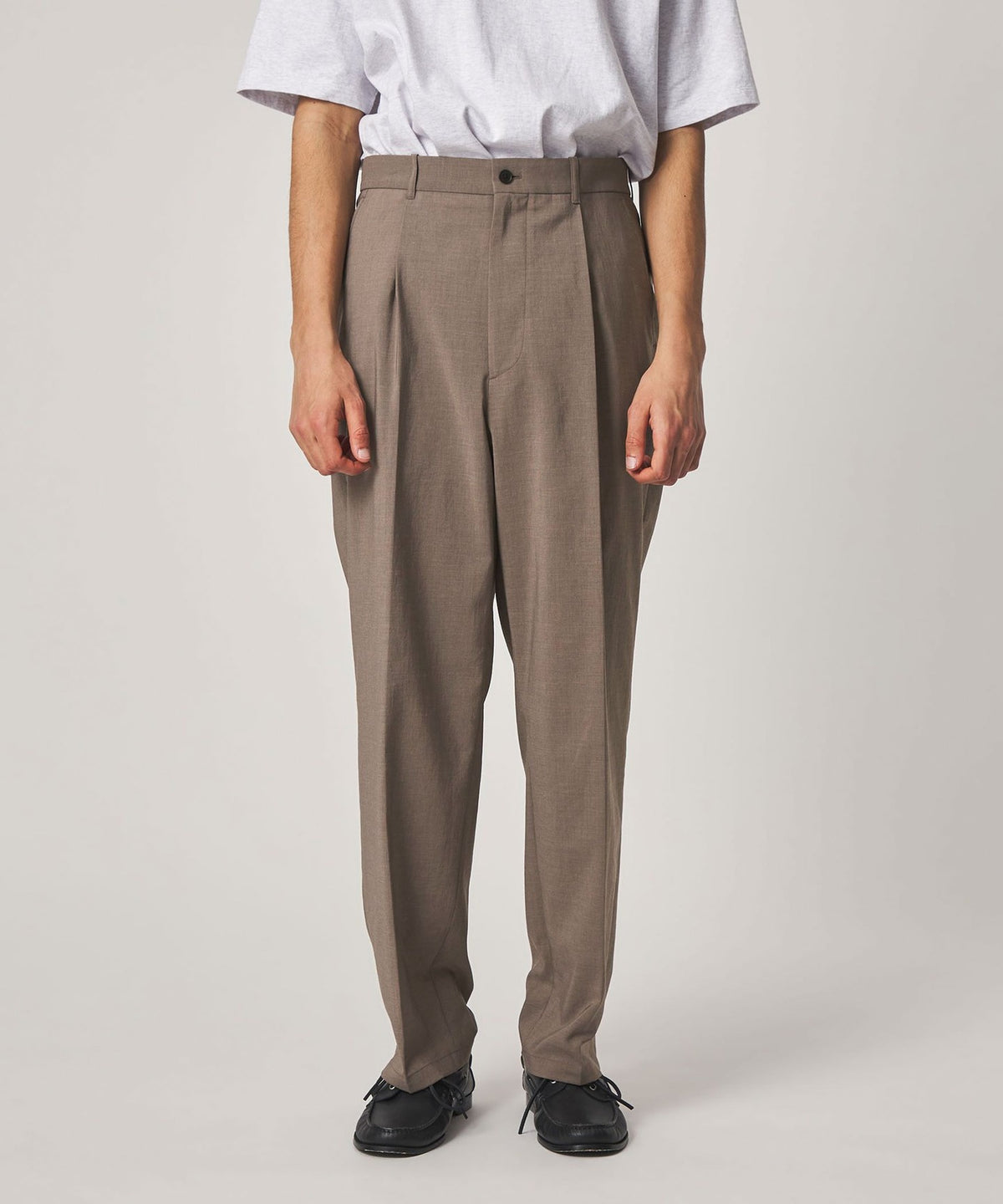 ＜Steven Alan＞ RENURMY 아웃 원 플리츠 슬랙스