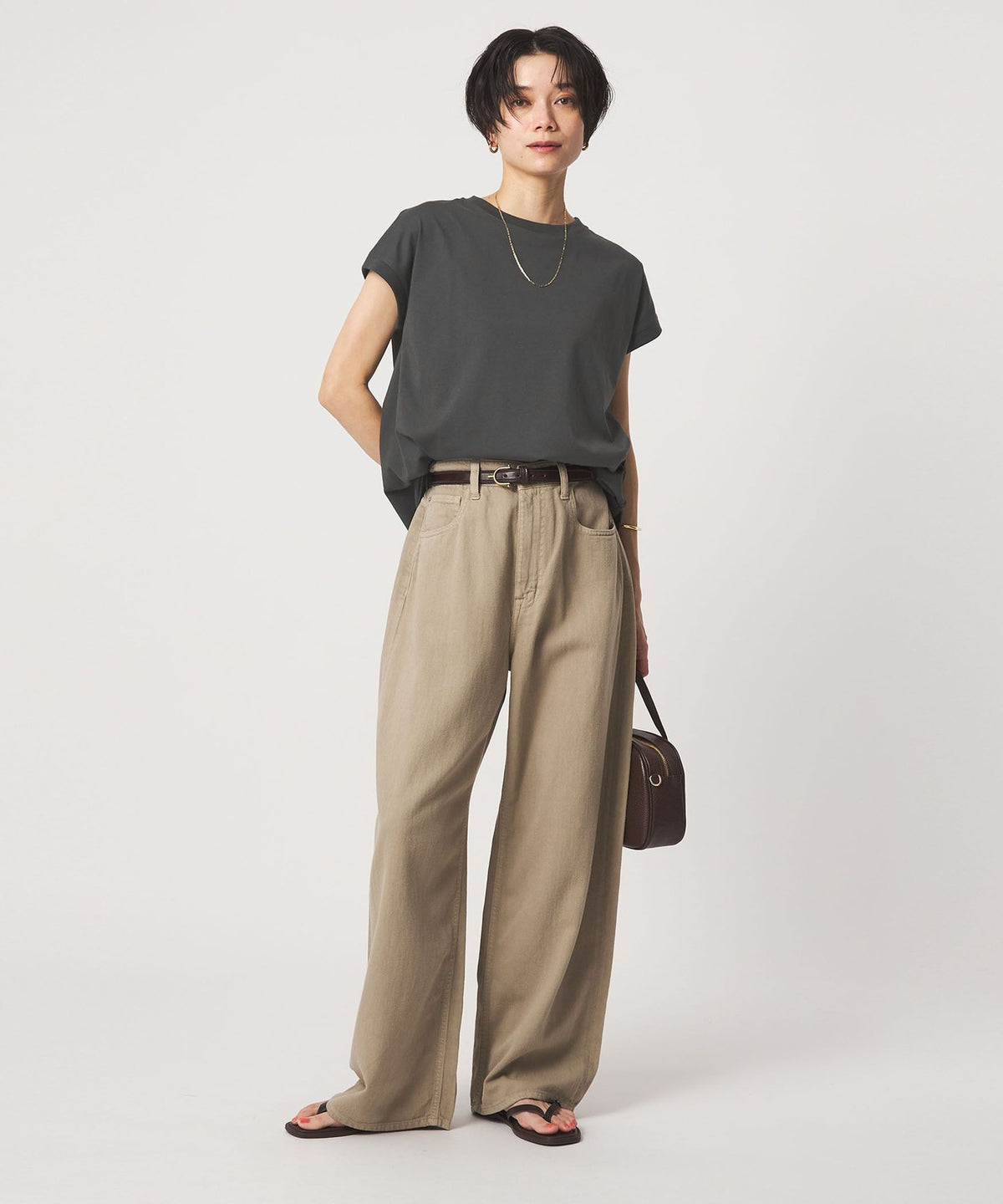 Antimicrobial Back Slit Pullover Top