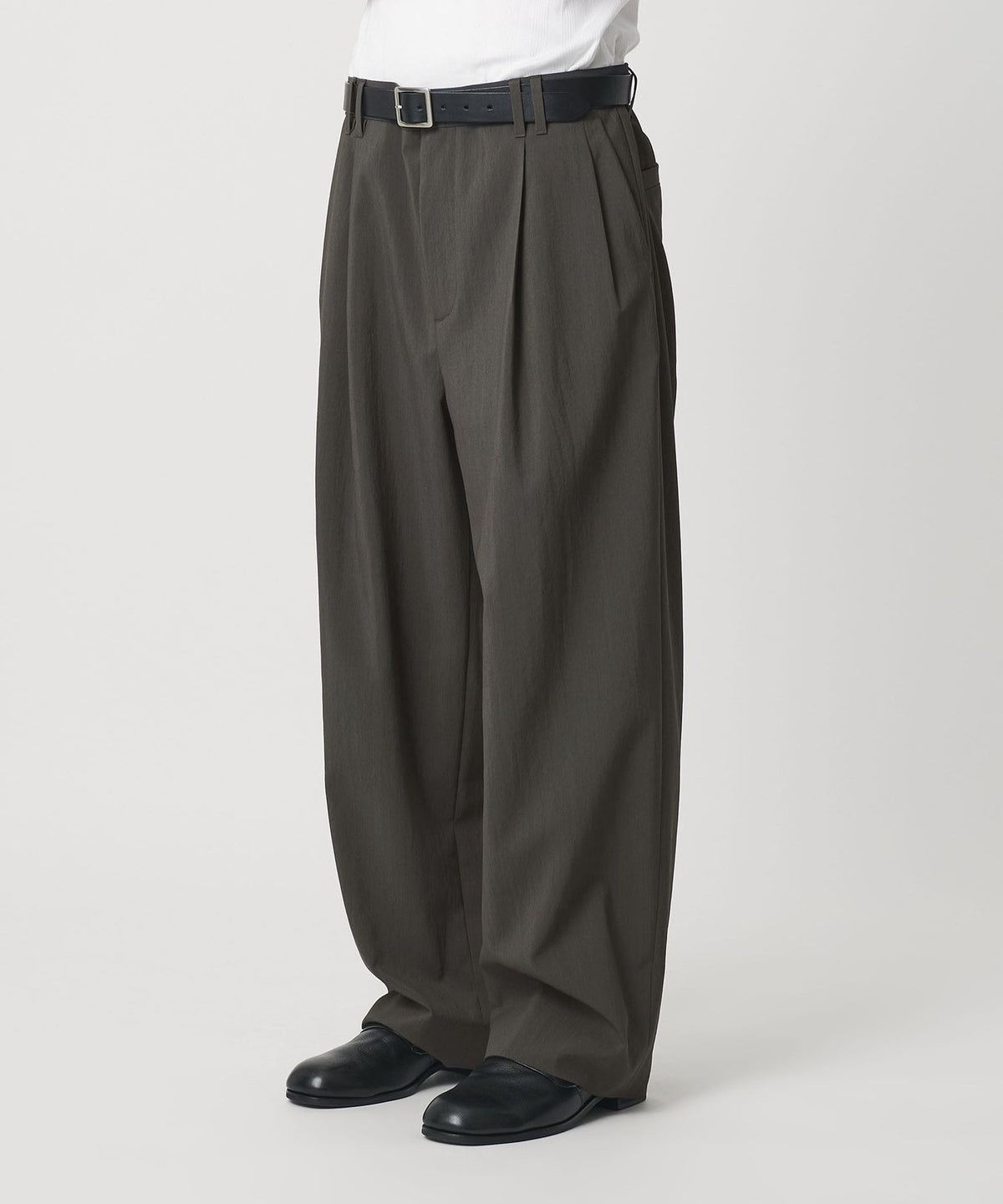 RENU TRO Series 2-Pleat Wide Slacks -Matching Set Available-