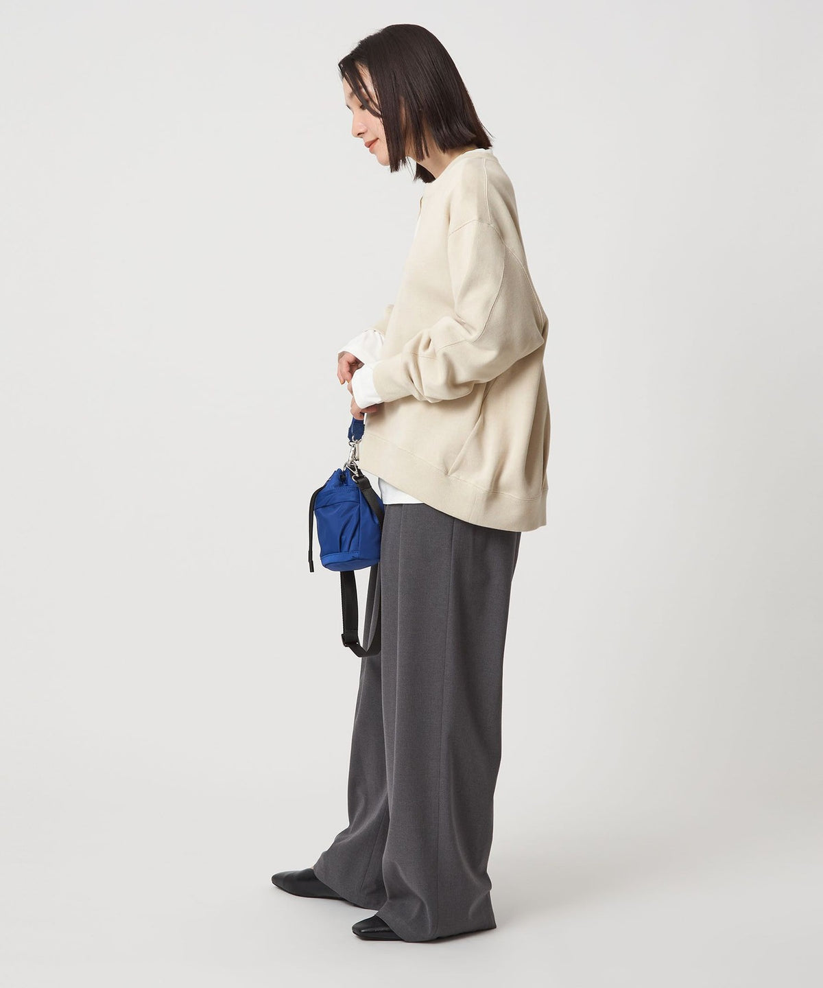 <at ease> Double-Face Pullover Cut-and-Sew
