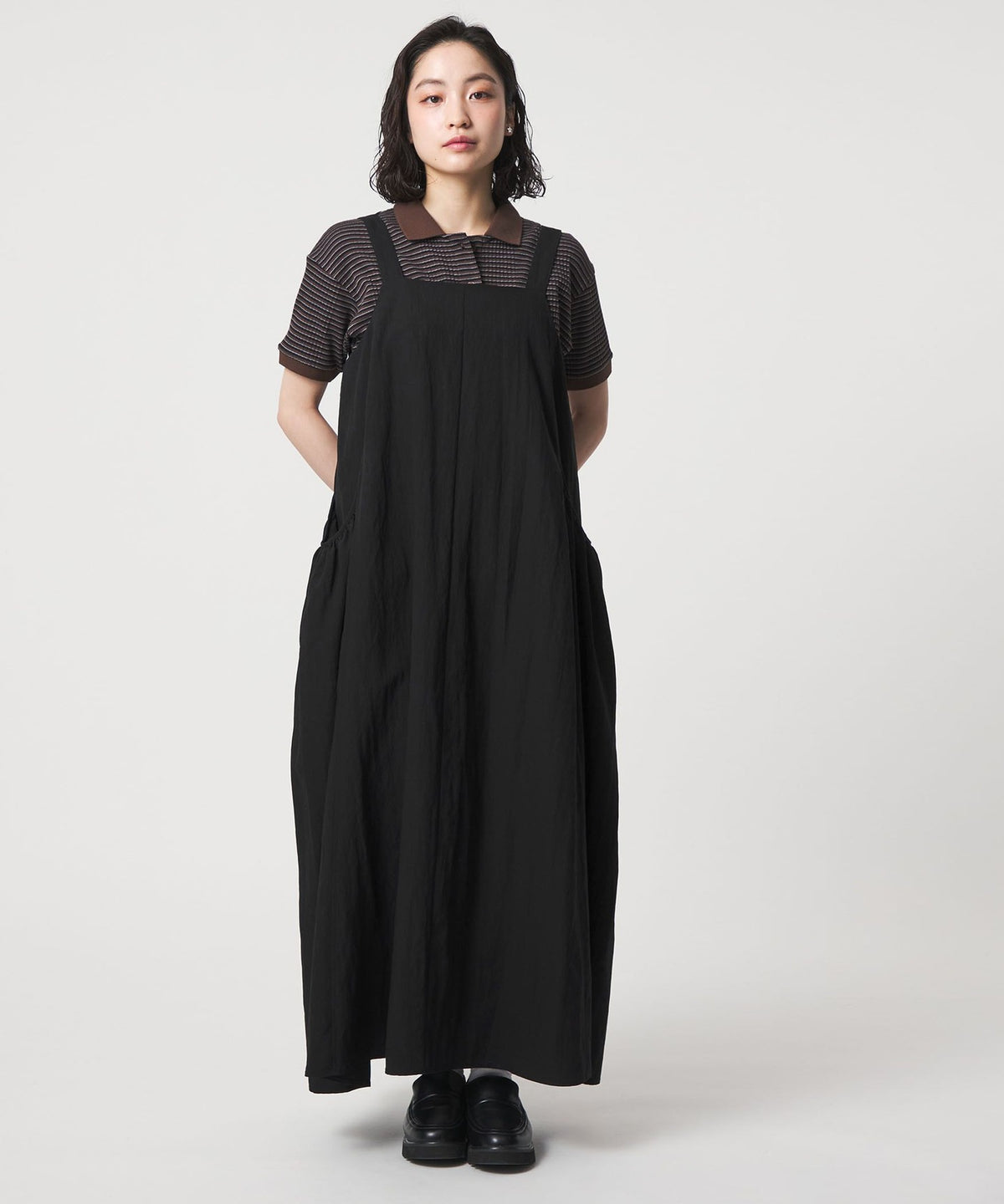 ＜CITEN＞Vestido sin mangas voluminoso